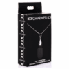 Vibrerende Silicone Druppelketting - Zwart - Afbeelding 2