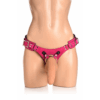 Bodice Deluxe - Leren Korset Harnas - Paars - Afbeelding 6
