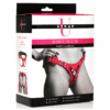 Bodice Deluxe - Leren Korset Harnas - Paars - Afbeelding 2