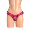 Bodice Deluxe - Leren Korset Harnas - Paars - Afbeelding 4