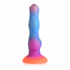 Ruimte Cock - Glow in the Dark - Silicone Alien Dildo - Afbeelding 6