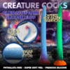 Makara - Glow in the Dark - Siliconen Slang Dildo - Afbeelding 5
