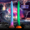 Makara - Glow in the Dark - Siliconen Slang Dildo - Afbeelding 4
