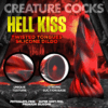 Hell Kiss Twisted Tongues Silicone Dildo - Rood - Afbeelding 6