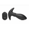 Rim Slide - Sliding Ring Silicone Butt Plug - Zwart - Afbeelding 5