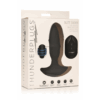 Butt Slider - Sliding Ring Silicone Missile Plug - Zwart - Afbeelding 2