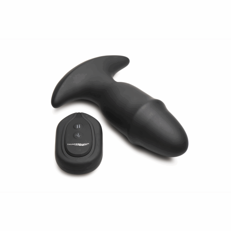 Butt Slider - Sliding Ring Silicone Missile Plug - Zwart - Afbeelding 5