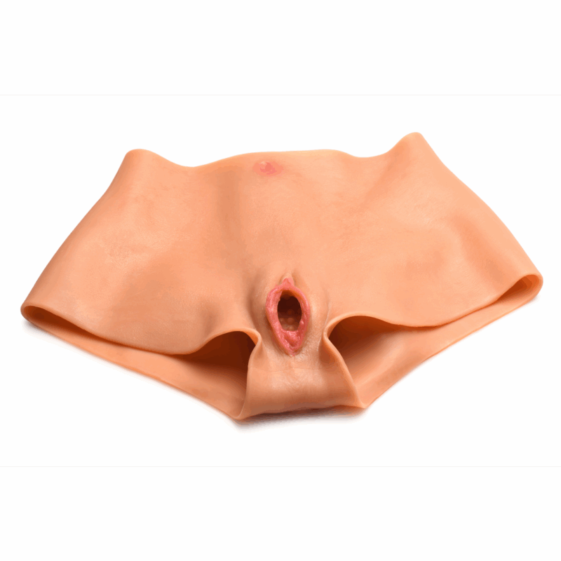 Pussy Panties - Silicone Vagina en Ass Panties - M - Afbeelding 4