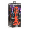 Grim Reaper - Siliconen Dildo - Rood/Zwart - Afbeelding 2
