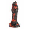 Grim Reaper - Siliconen Dildo - Rood/Zwart - Afbeelding 6