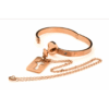 Geknoopte Sluiting Armband en Sleutelhanger Ketting - Roségoud - Afbeelding 5