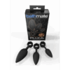 Vibe - Anal Training Plugs - Set van 3 - Zwart - Afbeelding 3