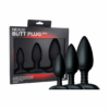 Butt Plug Trio - 3 Stevige Silicone Butt Plugs - Afbeelding 2
