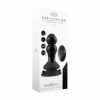 Rimly - Vibrerende Glazen Buttplug met Zuignap - Afbeelding 2