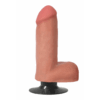 Vibrating Dildo with Balls - 6 / 15 cm