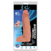 Bareskin Vibrating Dong met Ballen - 9 / 23 cm - Afbeelding 2