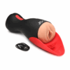 Zuig- en Vibrerende Pussy Masturbator - Zwart - Afbeelding 5