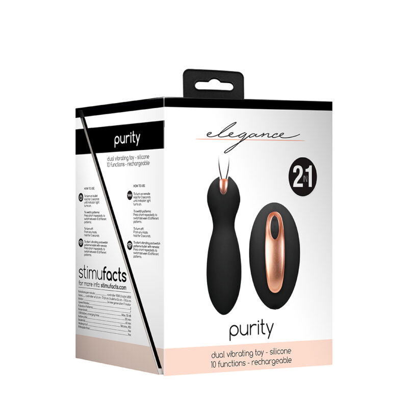 Purity - Dual Vibrating Toy - Afbeelding 2