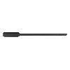 Silicone Noir Flexibel Geluid - 7mm - Zwart