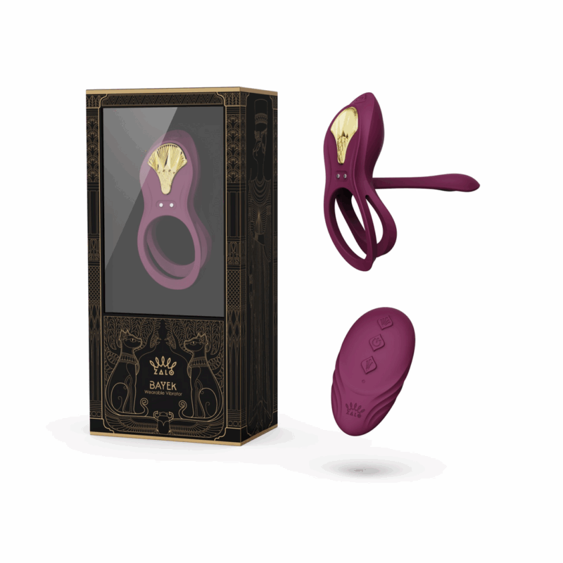 BAYEK - Draagbare Vibrator - Velvet Paars - Afbeelding 2