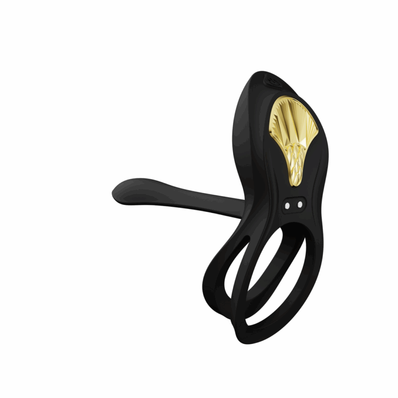 BAYEK - Draagbare Vibrator - Obsidiaan Zwart - Afbeelding 5