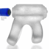 Revhammer - Shaft Vibe Ring - Helder IJs / Blauw - Afbeelding 4