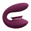 Twitch 3 - Oplaadbare Vibrator en Suction - Bordeaurot - Afbeelding 3