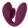 Twitch 3 - Oplaadbare Vibrator en Suction - Bordeaurot - Afbeelding 4