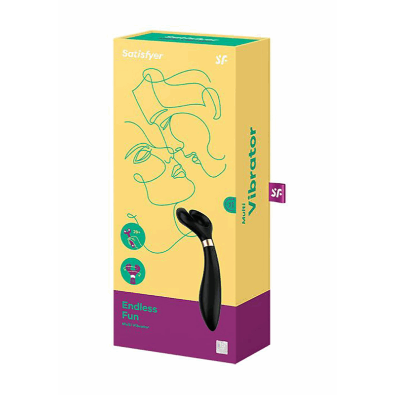 Eindeloos Plezier - Partner Vibrator - Zwart - Afbeelding 2