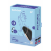 Love Triangle - Luchtpulserende Stimulator en Vibratie - Zwart - Afbeelding 2