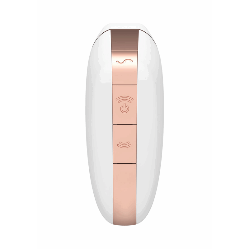 Love Triangle - Luchtpulserende Stimulator en Vibratie - Wit - Afbeelding 5