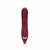 Buigbare Vibrerende Strapless Strap-on - Merlot Druif - Afbeelding 5