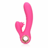 Tongue Flickering en Heating Rabbit Vibrator - Exuberant Pink - Afbeelding 6