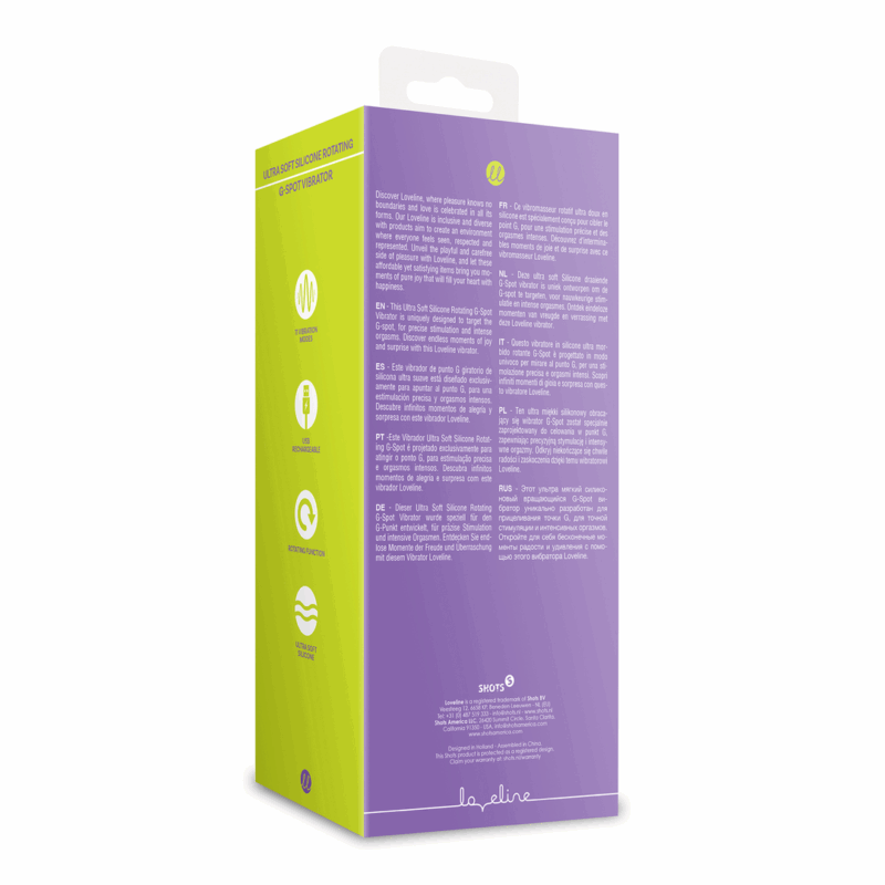 Ultra Zachte Silicone Roterende G-Spot Vibrator - Afbeelding 3