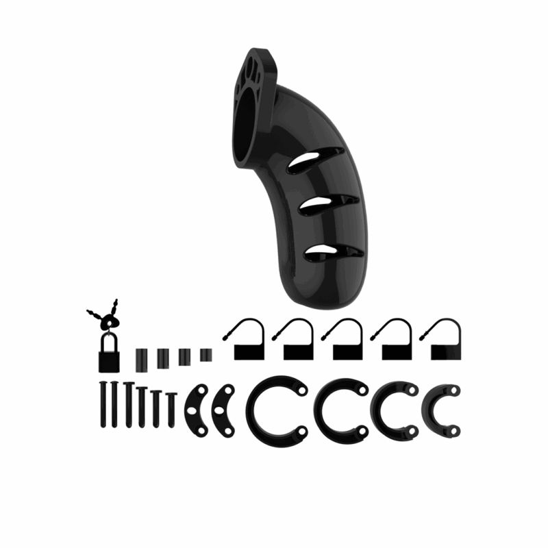 Model 03 Chastity Cock Cage - 4,5 / 11,5 cm - Afbeelding 3