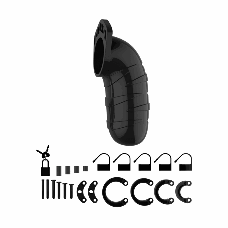 Model 05 Chastity Cock Cage - 5,5 / 14 cm - Afbeelding 3