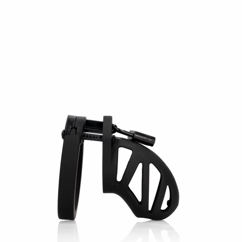 Model 23 - Chastity Cage - 2,5'' / 6,5 cm - Zwart - Afbeelding 4