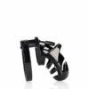 Model 25 - Chastity Cage - 3.5'' / 9 cm - Zwart - Afbeelding 4