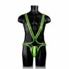 Lichaamsbedekkende Harnas - Glow in the Dark - S/M - Afbeelding 5