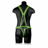 Lichaamsbedekkende Harnas - Glow in the Dark - S/M - Afbeelding 6