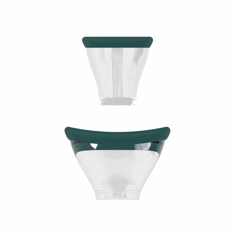 Exquise - Oplaadbare Vulva- en Borstpomp - Bosgroen - Afbeelding 6
