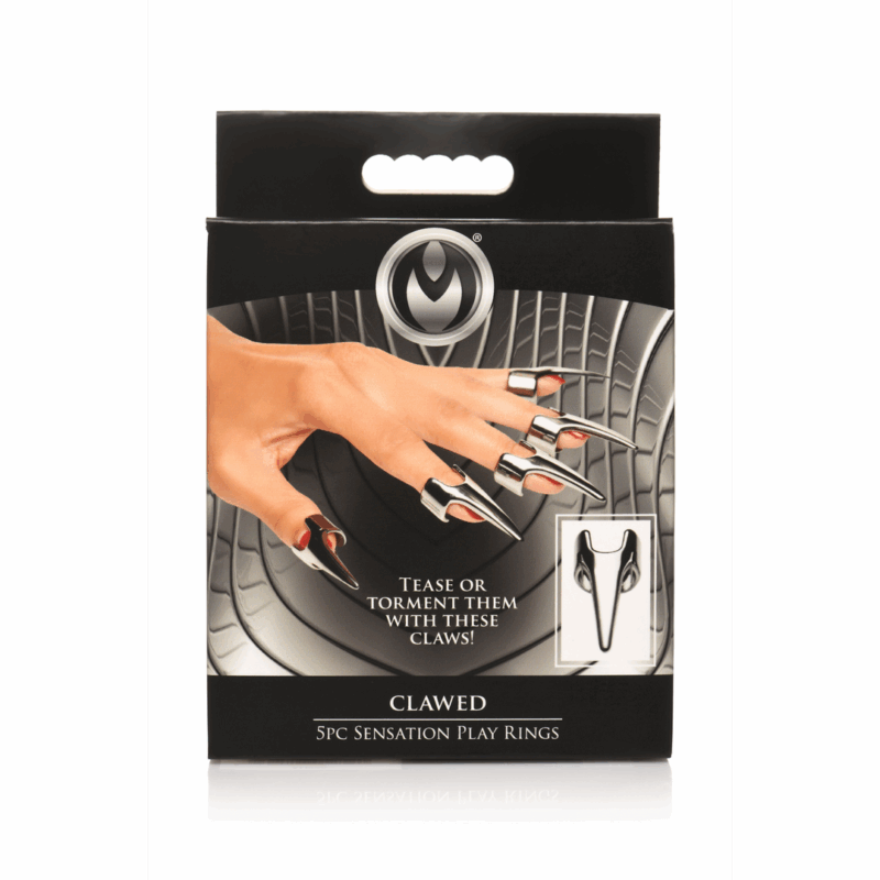 Clawed - Sensation Play Ringen - 5 Stuks - Afbeelding 3