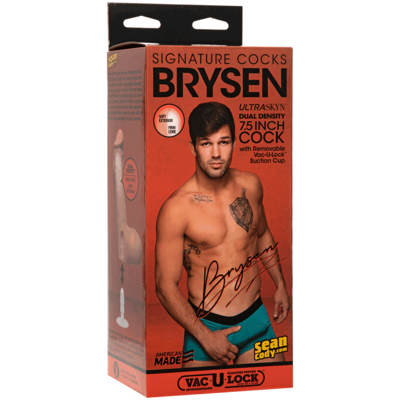 Brysen - Realistic ULTRASKYN Dildo - 7 / 18 cm - Afbeelding 2