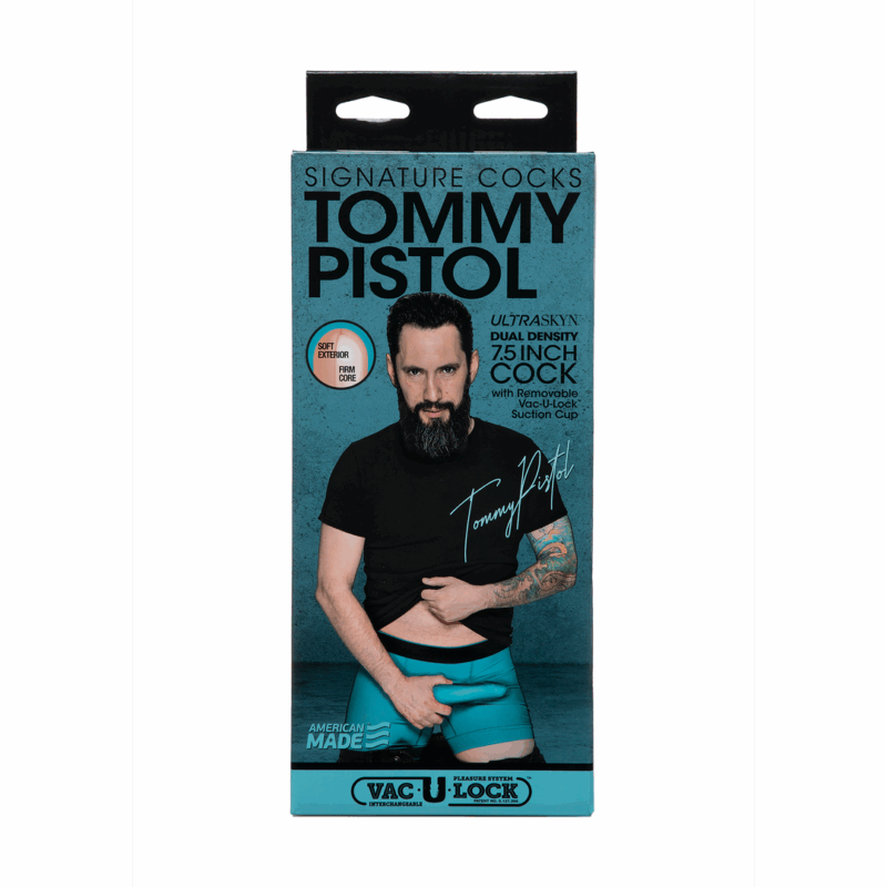Tommy Pistol - Realistische ULTRASKYN Dildo - 7 / 18 cm - Afbeelding 3