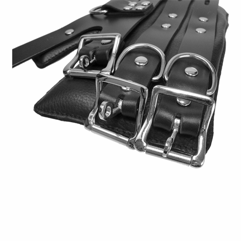 Vier Gesp Suspension Cuffs - Zwart - Afbeelding 5