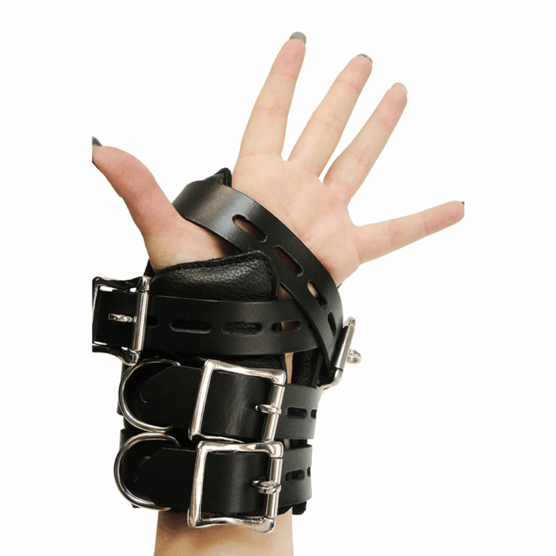 Vier Gesp Suspension Cuffs - Zwart - Afbeelding 2