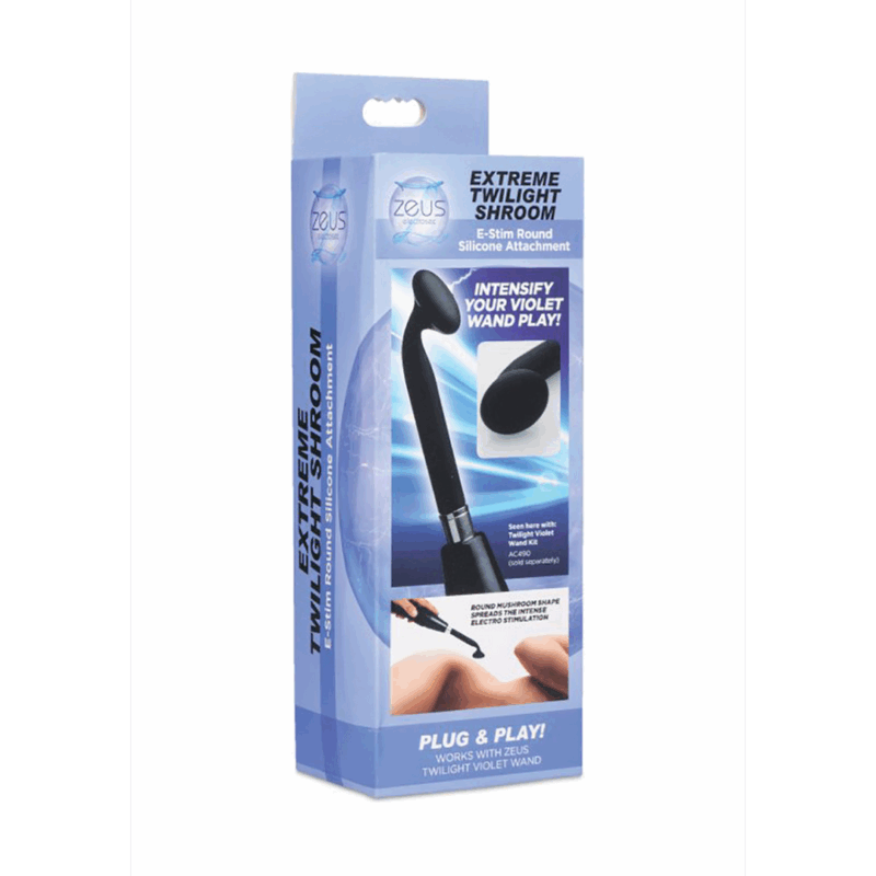 Extreme Twilight Shroom E-Stim - Ronde Siliconen Bevestiging - Afbeelding 2