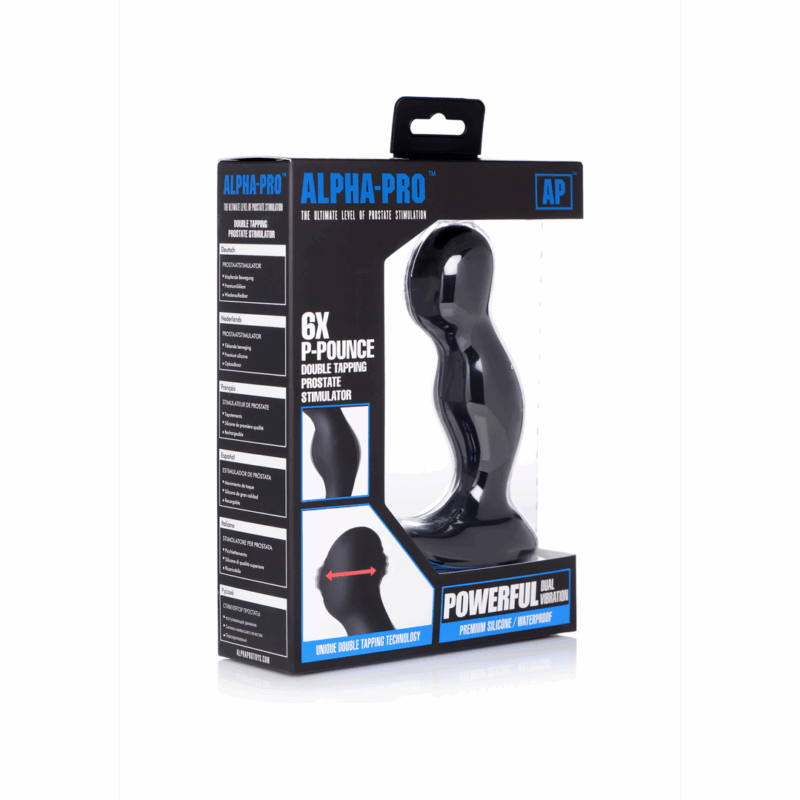 P-Pounce - 6 Speed Double Tap Prostaat Stimulator - Afbeelding 2