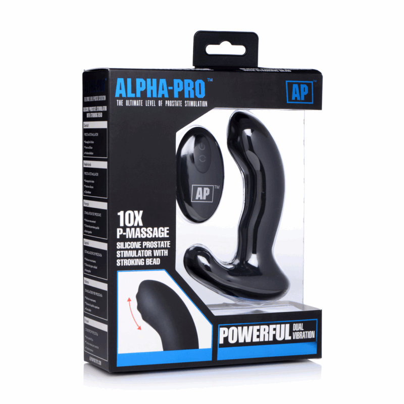 P-Massage - Prostate Stimulator met Thrusting Effect en 10 Snelheden - Afbeelding 2