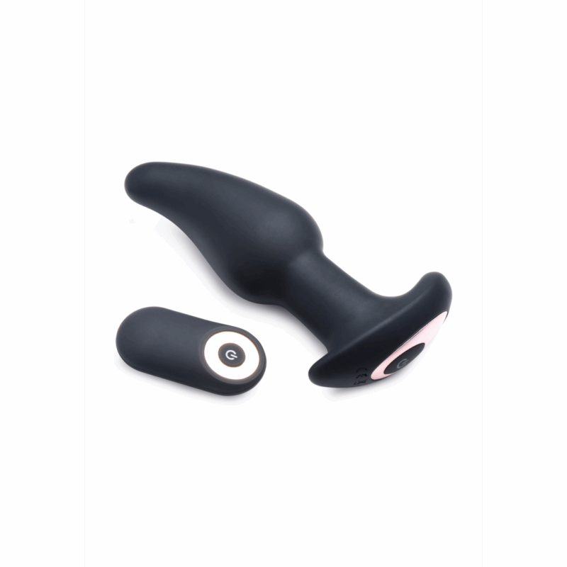 Slim M - Curved Rimming Plug met Afstandsbediening - Afbeelding 5